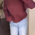 Off Shoulder Sweater
