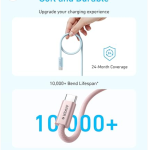 Anker Zolo USB C to USB C Cable,(240W) (6FT)