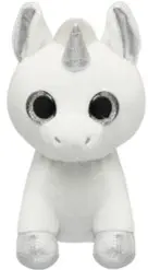 Plush Toy Silver Unicorn Orbys