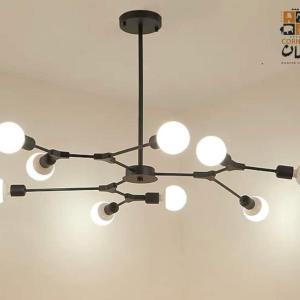 Metal ceiling lamp 50cmx60cm