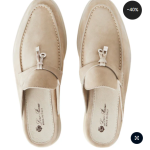 Loro piana Babouche Charms Walk Loafer 'Linen'