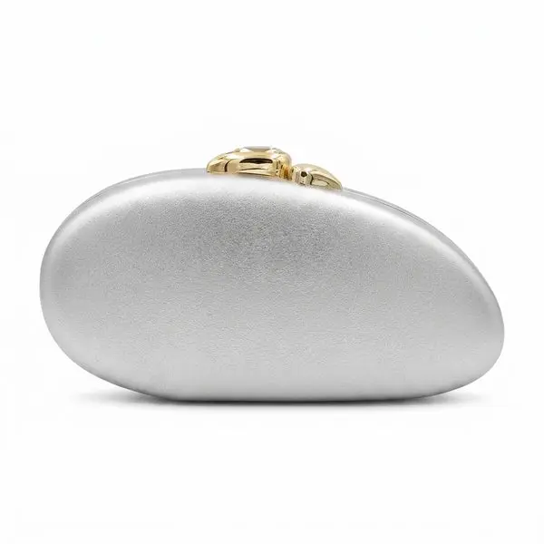 Luxury Oval Clutch with Gold Closure VS-59