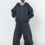 AURA DARK GRAY TRACK SUIT