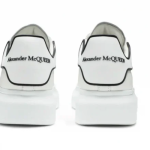Alexander McQueen Oversized Sneaker 'New Tech Calf - White Black