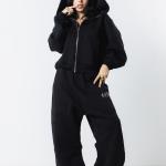 (GHOST HOOD) BLACK