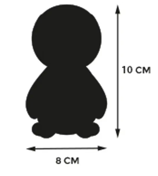Cape Penguin Orbys Plush Clip