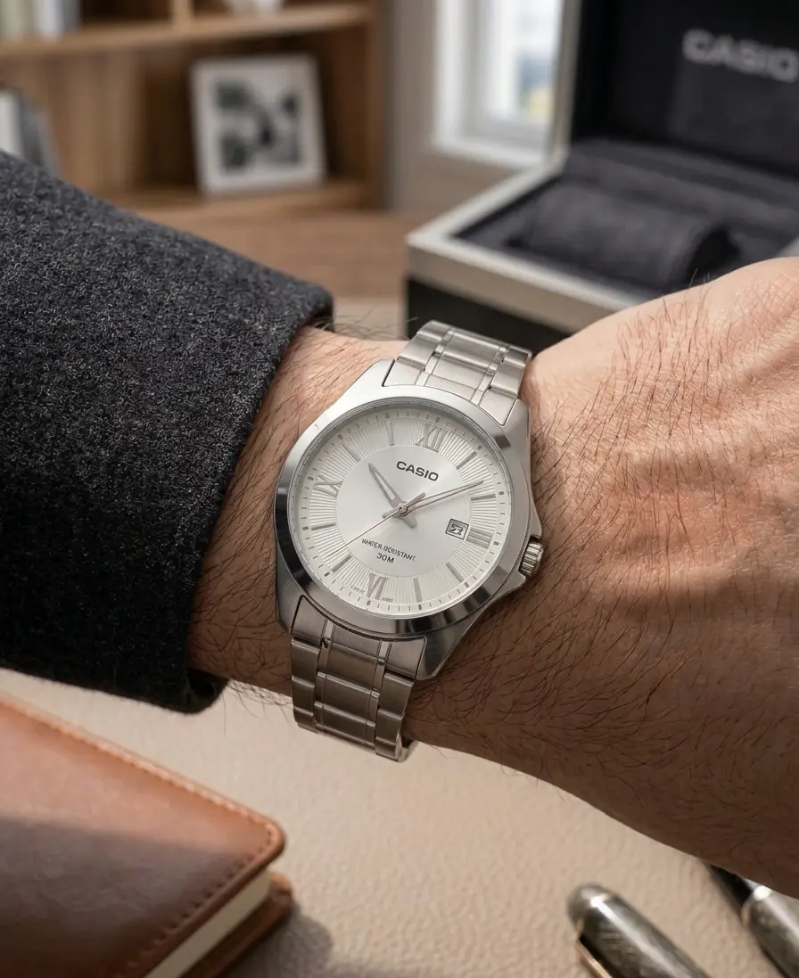 كاسيو كورتز - Quartz ابيض