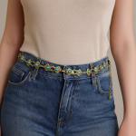 Chain Belt – Blue Gemstones U-15