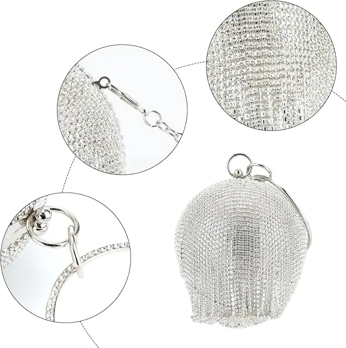 Luxury Bag Dazzling Round VS-18