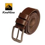 حزام رجالي كاجوال جلد طبيعي 100% توكة ستانلس مستوردة Leather