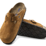 Birkenstock Boston Soft Footbed Suede Mink