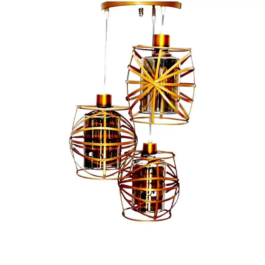 دلاية ثلاثي قنبلة هلال معدن ذهبي 4.6 5 تقييم