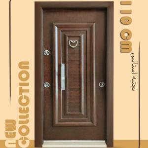 باب مصفح تركى عرض 110 سم