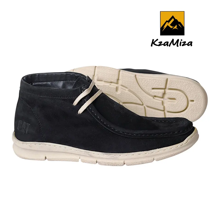 هاف بوت كاجوال رجالي جلد طبيعي 👞 Ankle Boot
