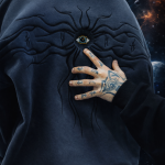 (GHOST HOOD) DARK GRAY