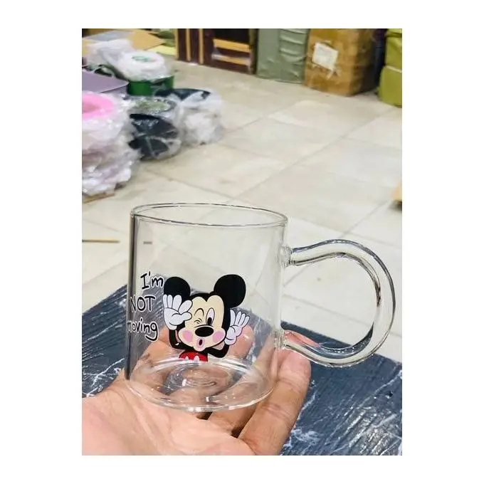 مشاركة هذا المنتج A Pyrex thermal mug featuring the beloved Mickey