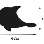 Dolphin Orbys Plush Clip