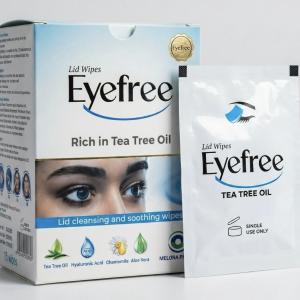Eyefree lid wipes