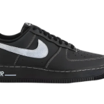 Air Force 1 07 Trainers Black Wolf Grey Black Black