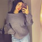 Off Shoulder Sweater