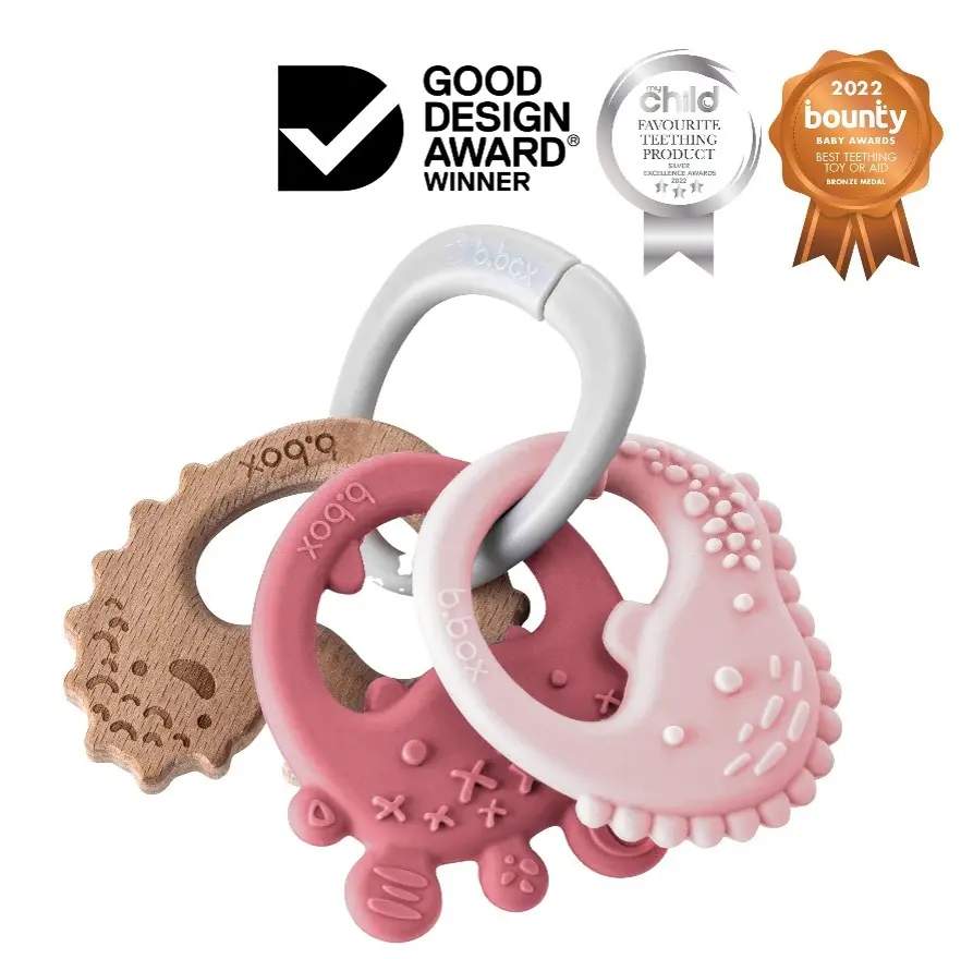 Trio Teether - Blush