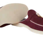 Loro piana Summer Charms Walk Loafer 'burgundy' LE 17,000.00 LE 9,000.00