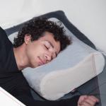 الأفضل لنوم صحي! مخدة ميموري فوم بتصميم يدعم رقبتك ويمنع الشخير