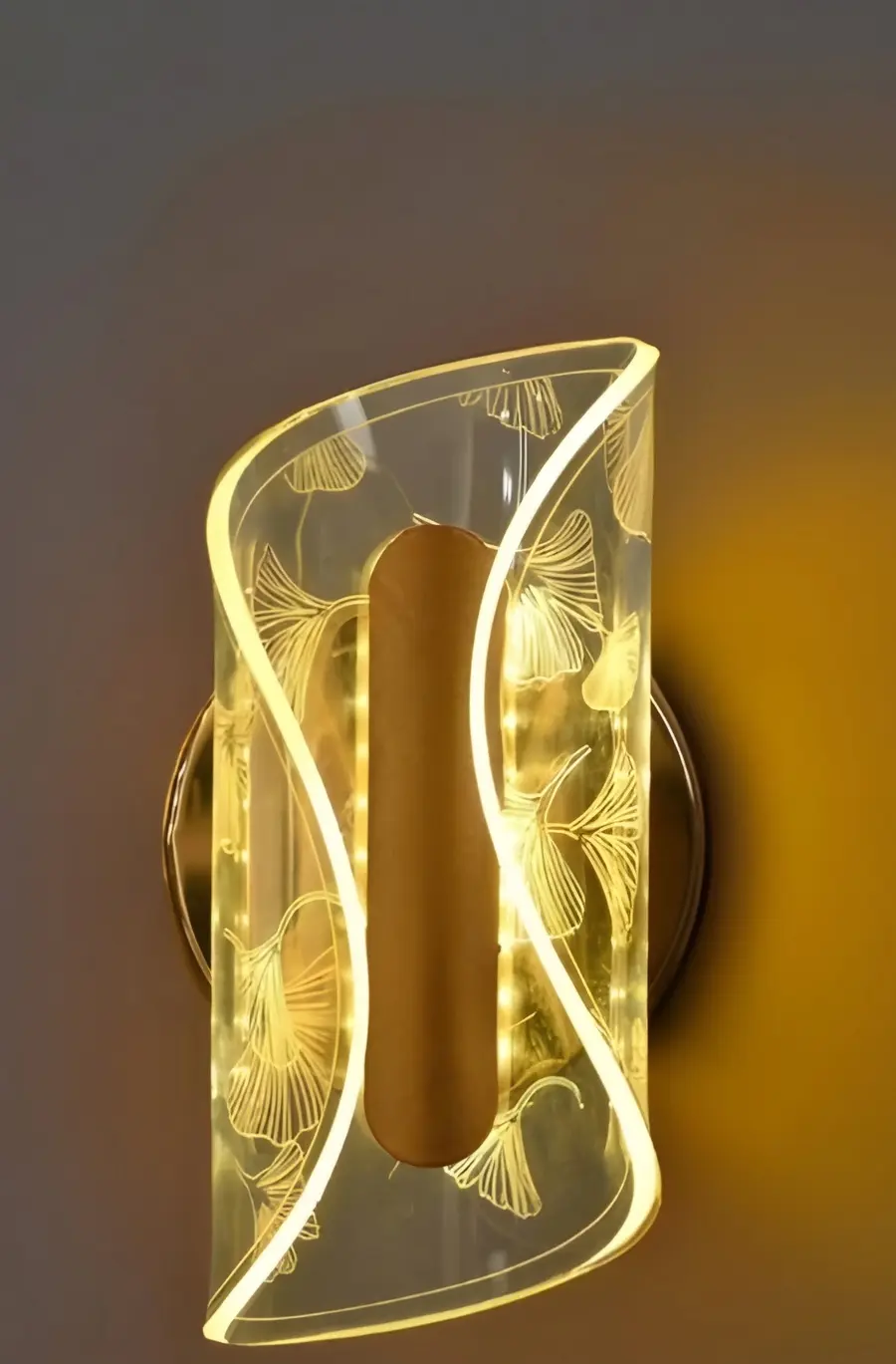 أبليك منديل ليد ذهبي فراشات