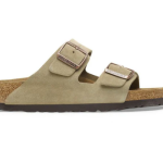 Birkenstock Arizona Suede Leather – Taupe