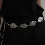 Elegant Leaf Metal Belt U-17
