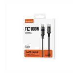 Recci RS32CC PD100W 1.5M C to C Cable for High-Power Charging