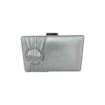 Clutch Bag With a Shiny Front Ring-VS-35