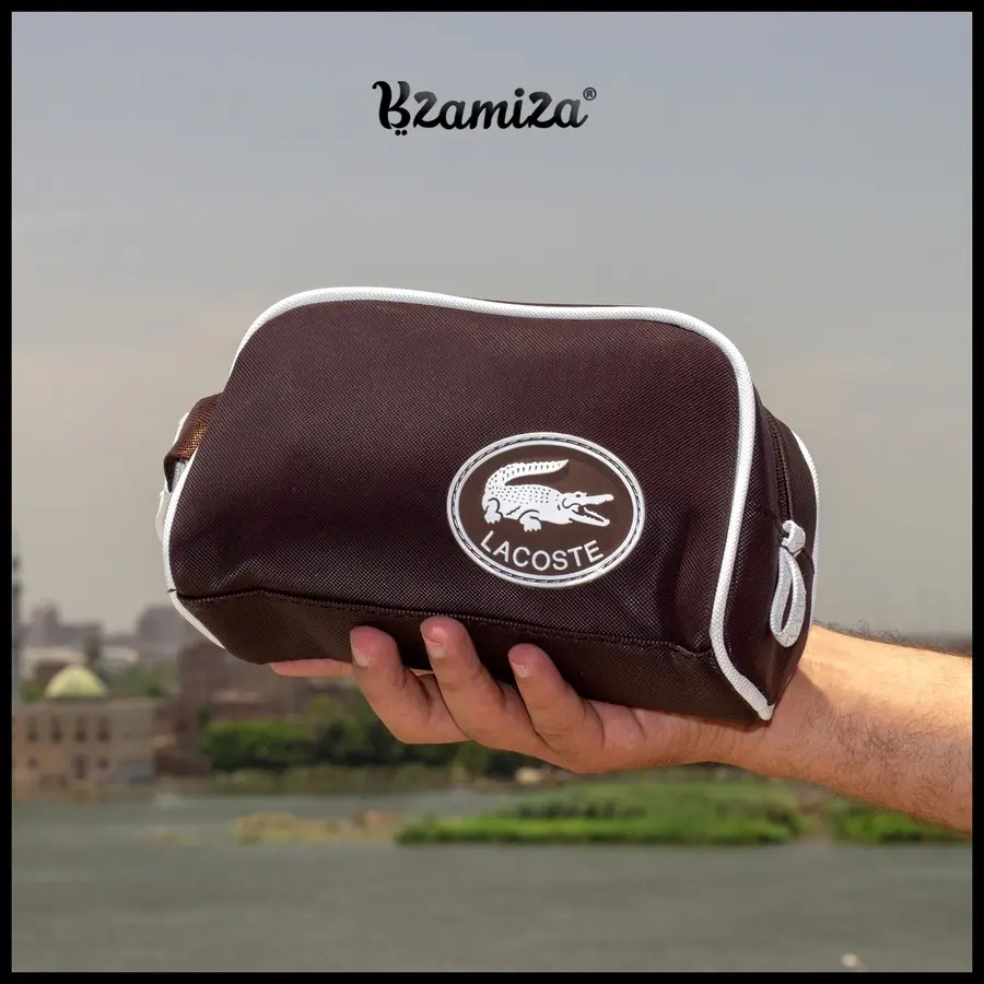 شنطة هاند لاكوست مستوردة حجم وسط ووتر بروف
