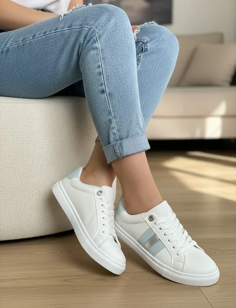 Casual Sneaker with Stylish Side Stripes SN-23