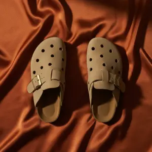 Airy Buckle Clog