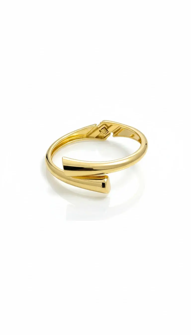 Open End Gold Cuff – BR-28
