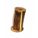 Handcrafted Natural Wood Lamp with Vertical Light Strips – Rustic Modern Lighting Decor