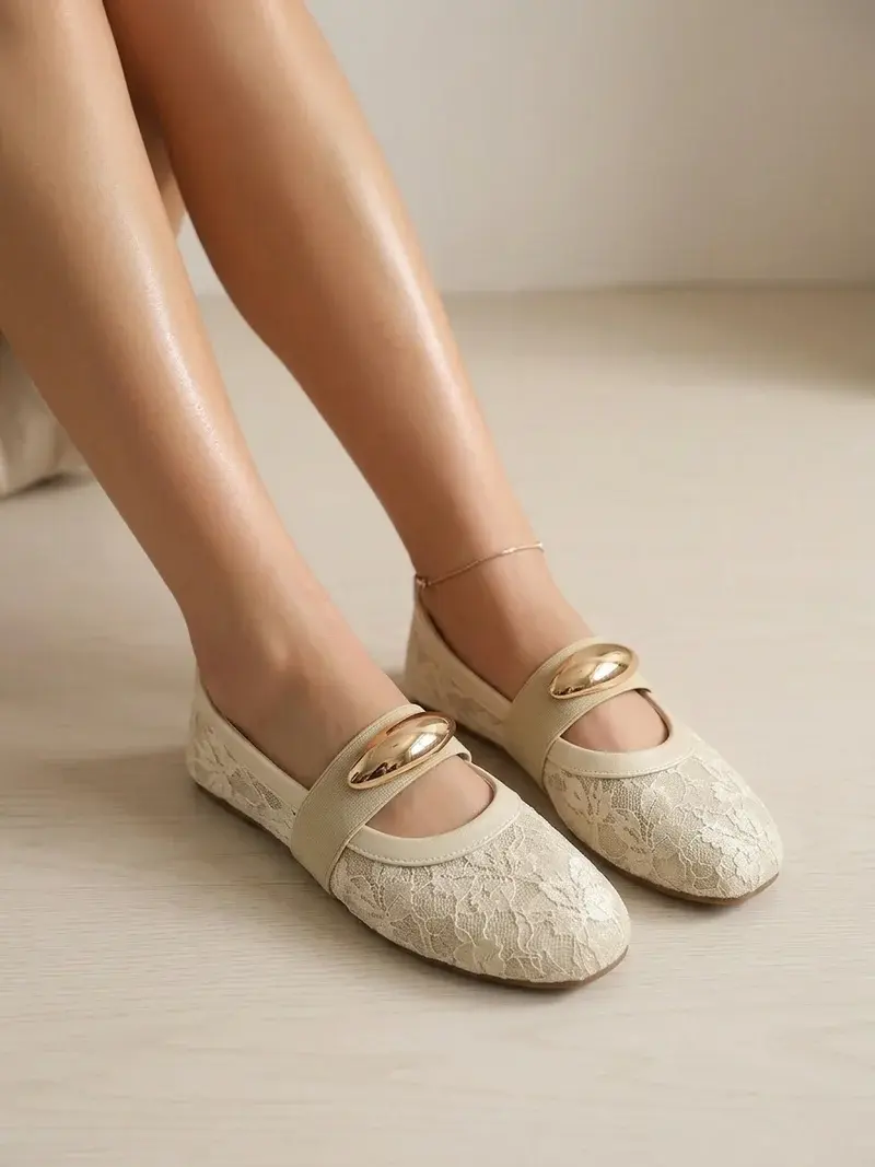 Elegant Lace-Covered Ballerina BN-55