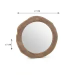 Handmade Organic Wood Mirror