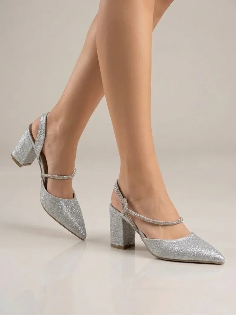 Elegant Strap Classic Heels C-108
