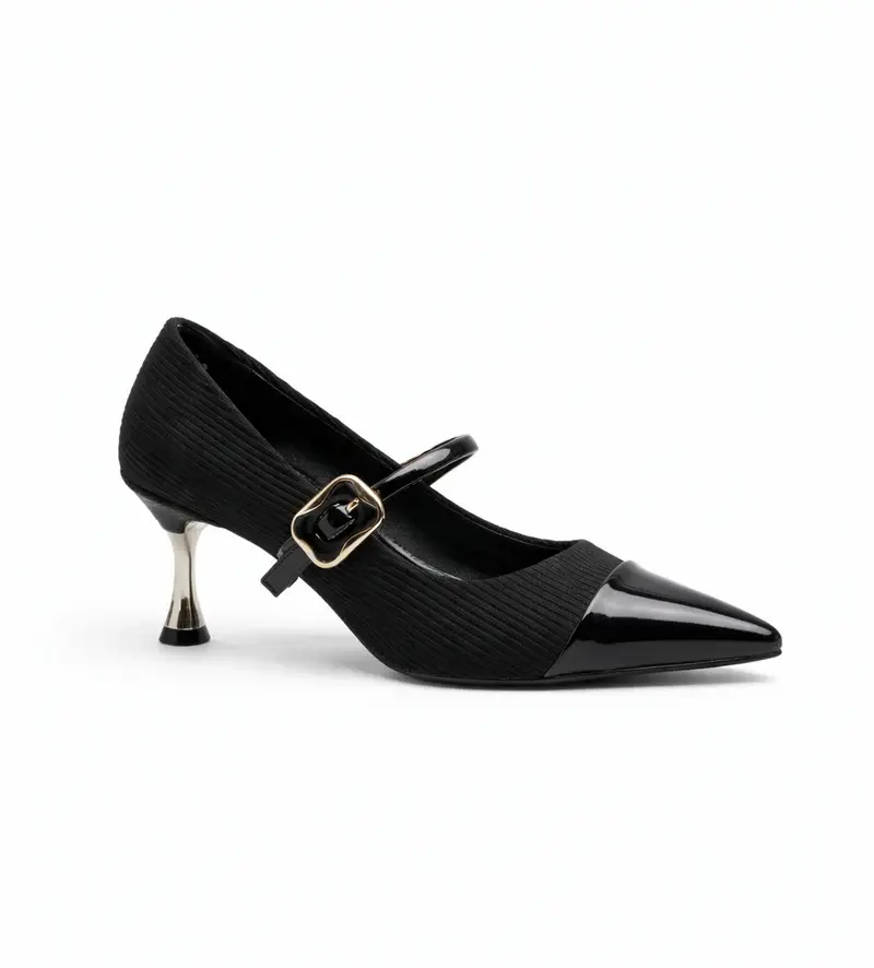 Classic Strap Elegance Heels C-87