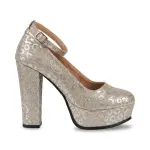 Leopard Print Platform Heels. C-121