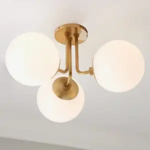 Modern Ceiling Lamp ArkM004 - Gold