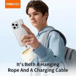 Recci Power Bank RPB-P46 Power Bank 10000mAh with Built-in Cable
