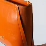 Minimal Shape Shoulder Bag-camel