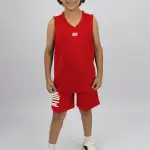 Basic Vneck Red Tank Top