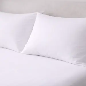 Agha Home Essential Comfort Microfiber Pillowcases White (2PCS)