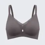 Seamless Wirefree Push Up Bra Anti-Sagging Plus Size Soft Support Bralette
