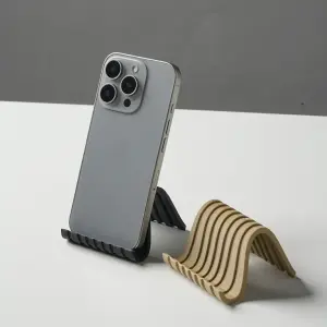 Wavy Contour Phone Stand