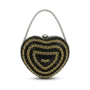 "Golden Loop Heart Bag VS-62